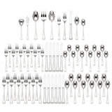 Lenox Portola 65-Piece Flatware Set Metallic, STAINLESS METAL 815486