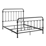 Homelegance By Top-Line Taylin Graceful Lines Victorian Metal Bed Black Metal