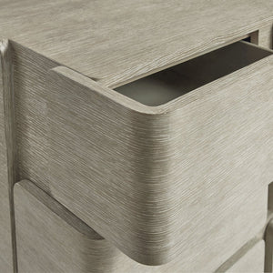 Bernhardt Bernhardt Arcadia Dresser In Wire-Brushed Clay Oak — Rustic-Modern 9-Drawer Wrap-Around Storage, Soft-Close 334054