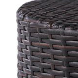 Christopher Knight Home® - Noble House - Keaton Wicker Barrel Side Table