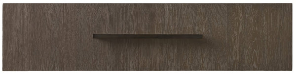 Hooker Furniture Miramar Smoky Arabica San Marcos Nightstand With Bluestone Top, Soft-Close Drawers & Built-In Power 6202-90015-DKW