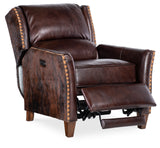 Livingston Power Recliner w/Power Headrest Brown RC811-PH-088 Hooker Furniture