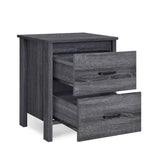 Christopher Knight Home® - Noble House - Olimont Contemporary 2 Drawer Nightstand