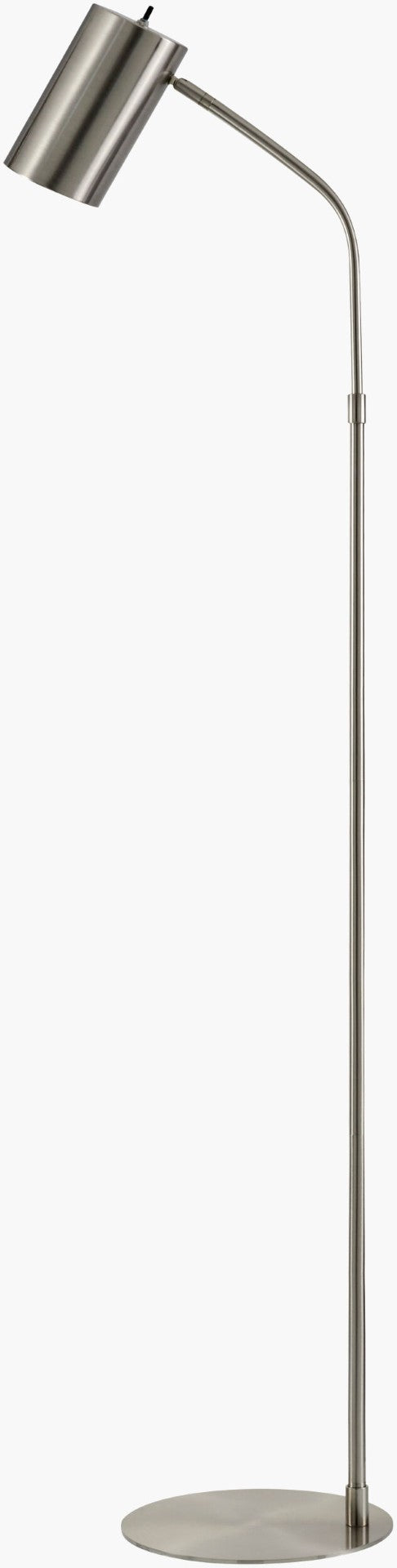 Livabliss Ivel Slender Iron Floor Lamp 62 Inch Tall Minimalist Accent for Living Room IVE-005