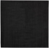 Nourison Essentials NRE01 Machine Made Power-loomed No Border Indoor/Outdoor Outdoor Modern Rug Black, Black 100% Polypropylene 99446821799