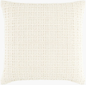 Surya Ivanhore Cotton Square Accent Pillow Handcrafted in India for Sofas and Beds IVH001-2020P