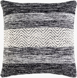 Livabliss Levi Woven Cotton Blend Accent Pillow Eco Friendly Farmhouse Cottage Square Throw IVL003-1818P
