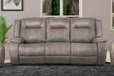 Parker House Parker Living Blake - Desert Taupe Manual Reclining Sofa Loveseat and Recliner Desert Taupe 100% Polyester (W) MBLA-321-DTAU