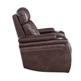 Parker House Parker Living Royce - Fantom Brown Power Recliner Fantom Brown 88% Polyester / 12% PU (W) MROY#812PH-FNB