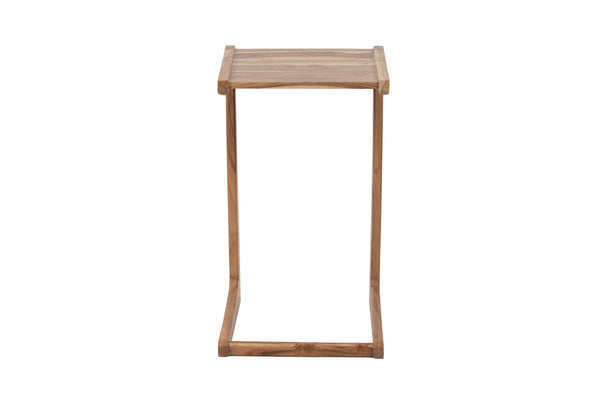 Porter Designs Porter Portola Solid Acacia Wood C Table – Elegant Mid-century Modern Accent For Today's Home Natural Wood 05-108-12-5025n