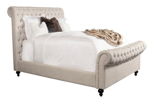 Parker House Parker Living Sleep Jackie - Crepe Queen Bed Crepe 60% Polyester, 40% Linen (SW) BJAC#8000-3-CRP