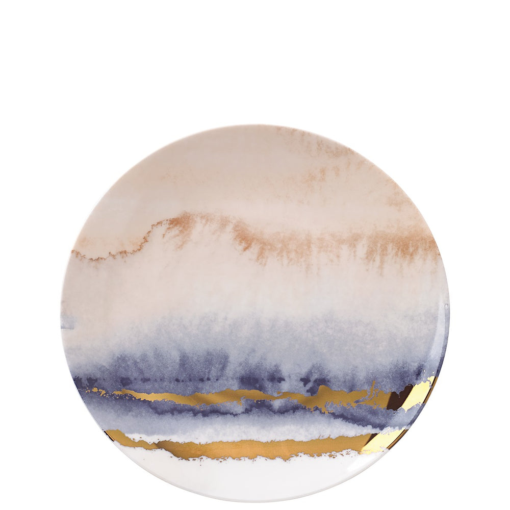 Lenox Summer Radiance Tidbit Plate Blue, WHITE BONE CHINA 874949