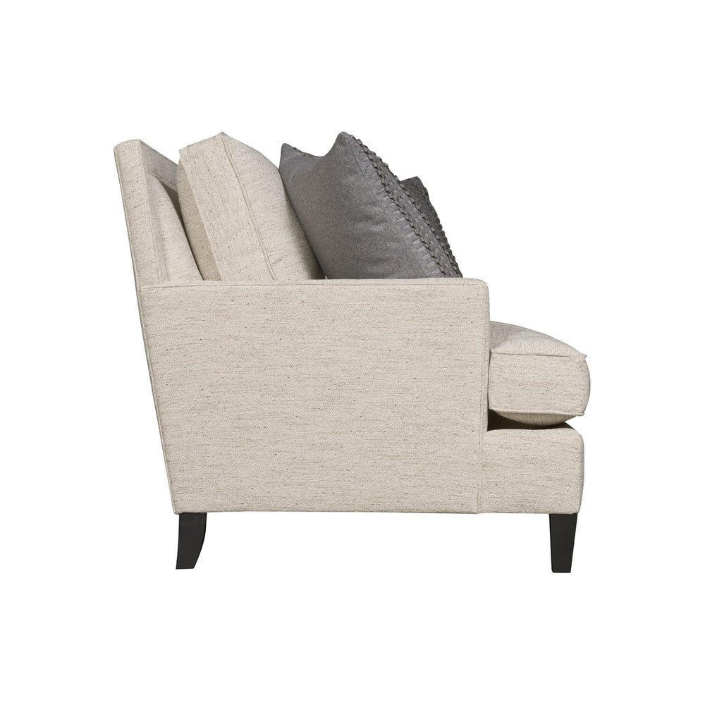 Bernhardt Bernhardt Addison Loveseat — Customizable Modern Loveseat With Welted Seams, Spring-Down Cushions, Tapered Legs - Made to Order B1485A