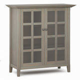 Acadian Medium Storage Cabinet Distressed Grey B136P158279 Hearth and Haven