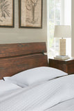 English Elm Steve Silver - Pasco - Queen Bed - Dark Brown