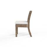 Havana Dining Chair in Canvas Flax w/ Self Welt SW1701-1-FLAX-STKIT Sunset West