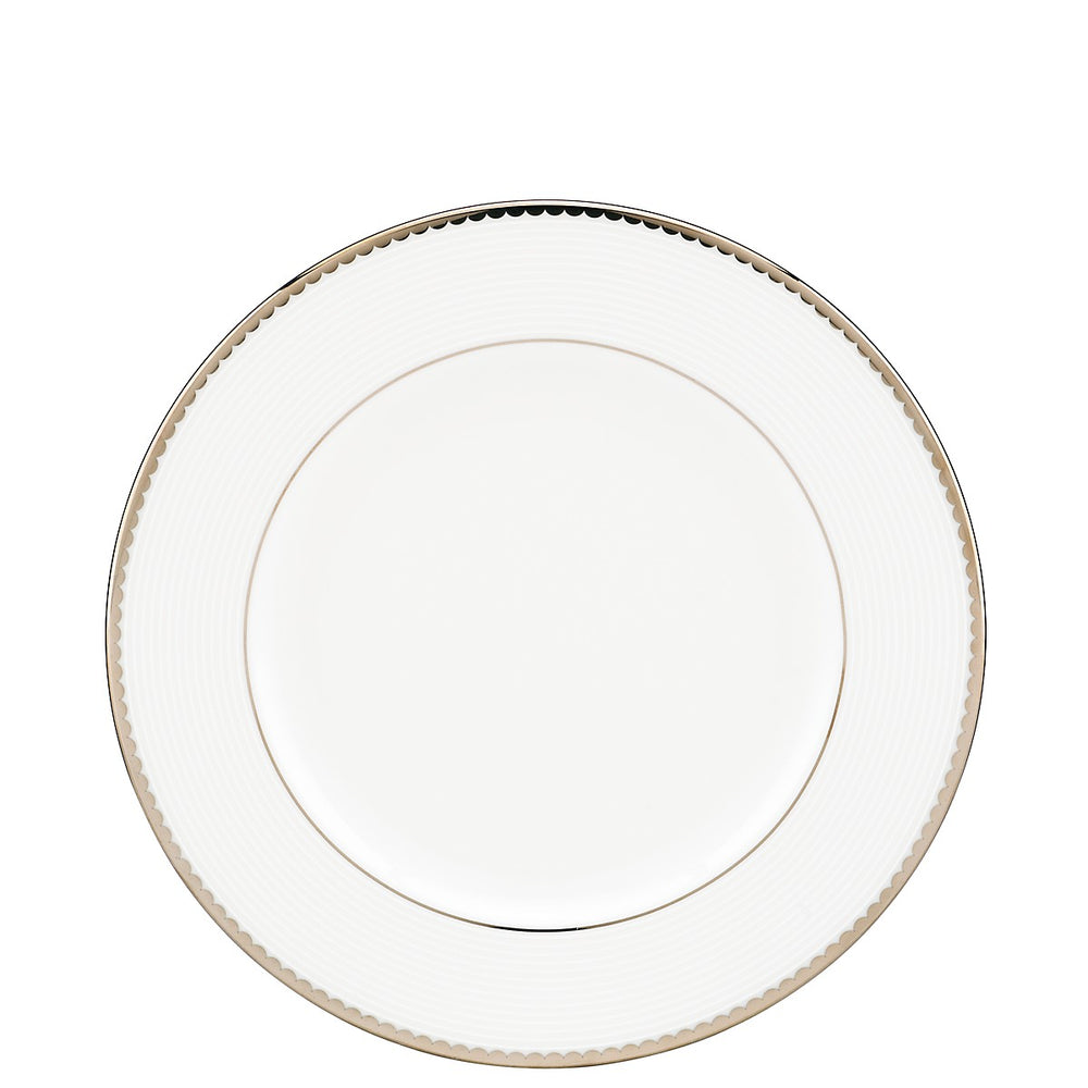 Lenox Kate Spade Sugar Pointe Salad Plate White, WHITE BONE CHINA 847395