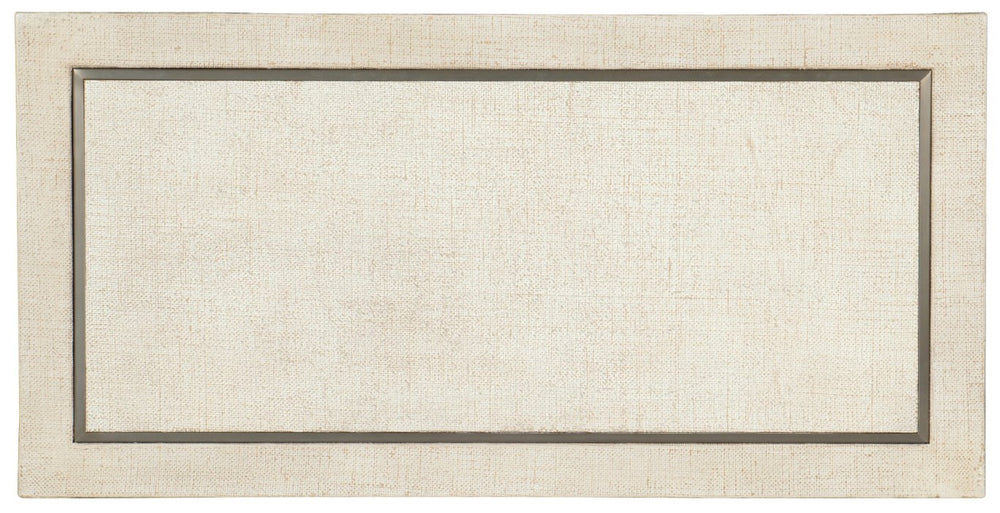 Hooker Furniture Cascade Pebble Beach One-Drawer Nightstand With Champagne Metal Inlay, Self-Closing Drawer & Cord Clip 6120-90019-05