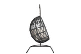 Milano Hanging Chair in Echo Ash w/ Self Welt SW4101-HC-EASH-STKIT Sunset West