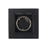 Christopher Knight Home® - Noble House - Wellington Outdoor 30,000 Btu Square Fire Column, Brushed Black