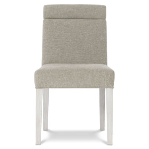 Bernhardt Bernhardt Linen Upholstered Side Chair — Rustic Modern, Fully Upholstered Comfort For Dining & Lounging 306545