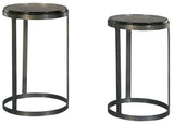 Hekman Accents Twin Round Side Tables