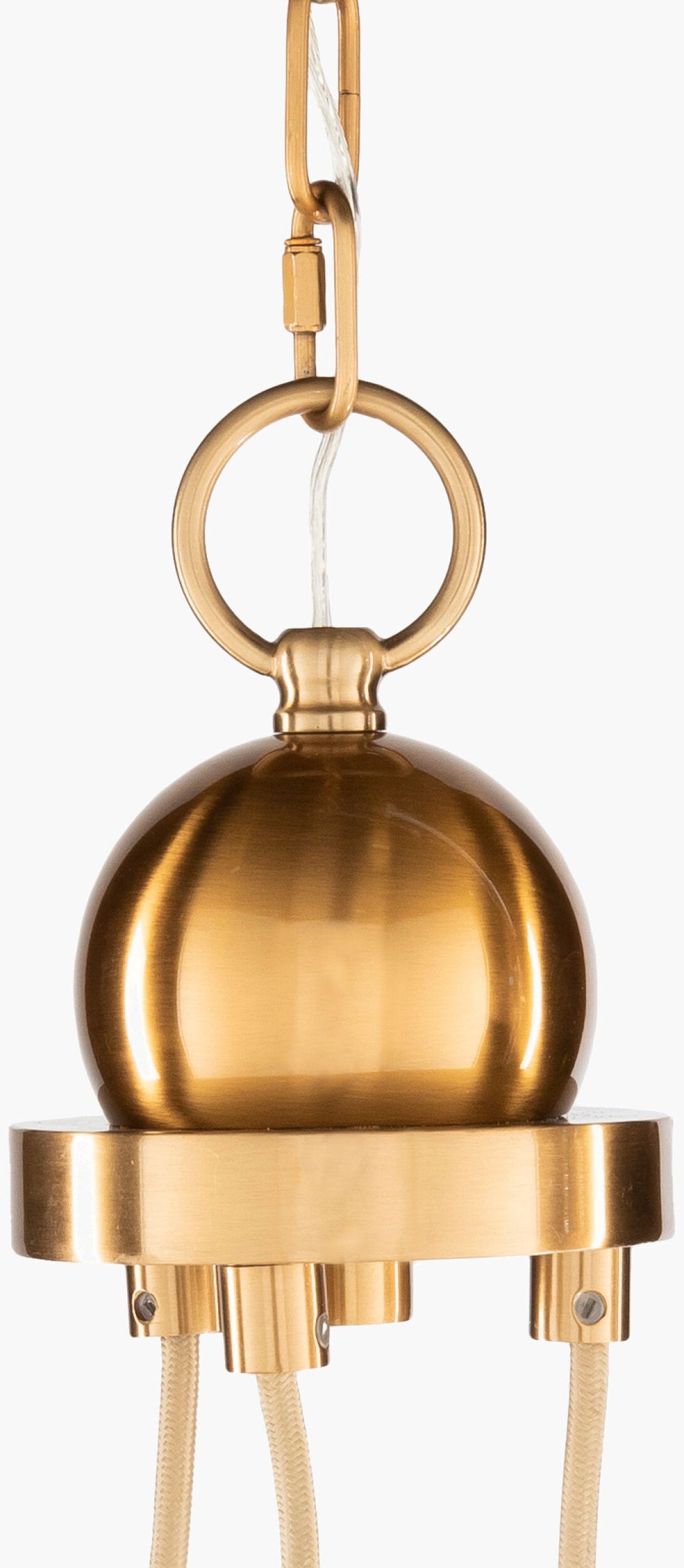 Surya Izabella 13"L X 13"W X 38"H Pendant Light – Modern Glass & Metal Design For Elegant Home Décor Fixture, Aqua Glass,Iron Izb-001