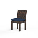 Montecito Armless Dining Chair in Spectrum Carbon w/ Self Welt SW2501-1A-48085 Sunset West