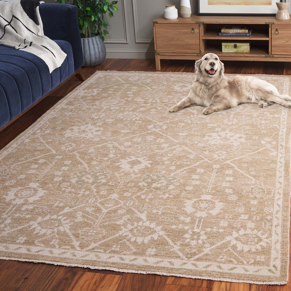 Izmir Hand Knotted Area Rug - Luxurious 70% New Zealand Wool & Viscose Blend for Elegant Spaces