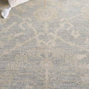 Izmir Hand Knotted Millspun NZ Wool Rug - Luxurious Indian Craftsmanship for Elegant Interiors