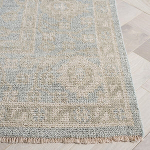 Izmir Hand Knotted Millspun NZ Wool Rug - Luxurious Indian Craftsmanship for Elegant Interiors