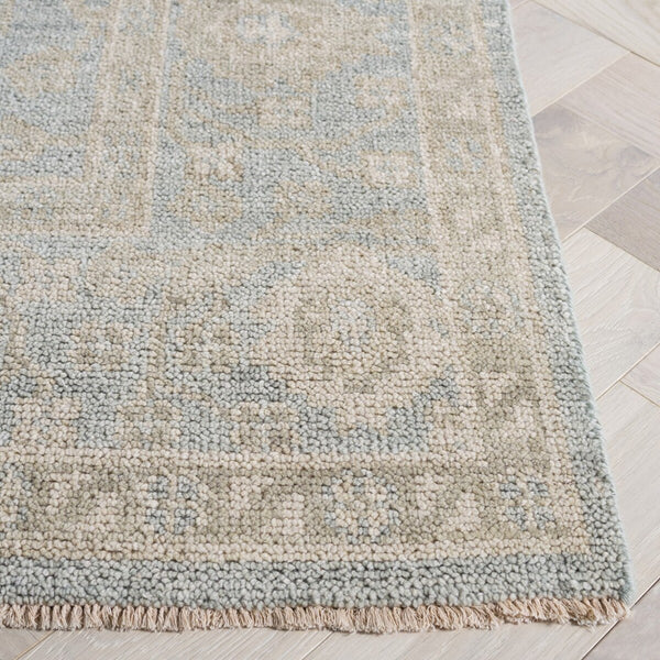 Izmir Hand Knotted Millspun NZ Wool Rug - Luxurious Indian Craftsmanship for Elegant Interiors