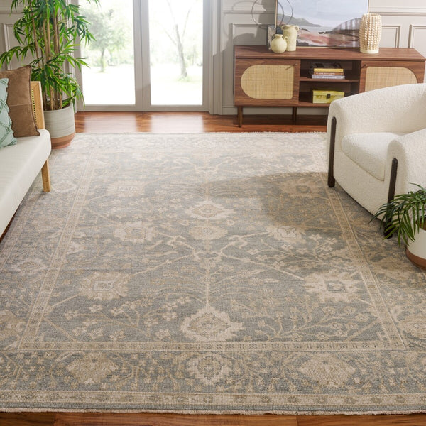 Izmir Hand Knotted Millspun NZ Wool Rug - Luxurious Indian Craftsmanship for Elegant Interiors