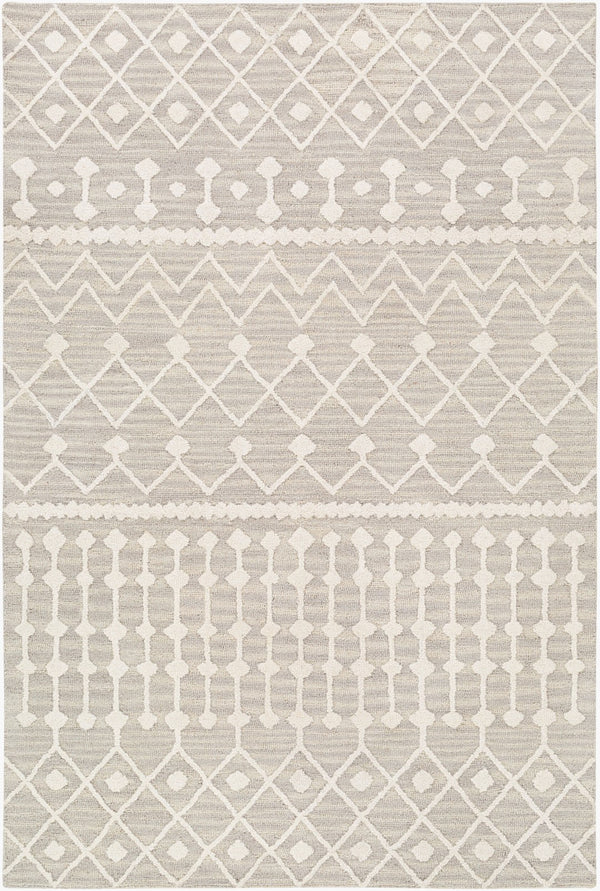 Surya Izmir Izm-2303 2' X 3' Hand-tufted Wool Area Rug – Stylish Global Design For Cozy Living Spaces Seafoam Wool Izm2303-23