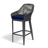 Milano Barstool in Echo Midnight w/ Self Welt SW4101-7B-8076 Sunset West