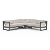 Redondo Sectional in Canvas Natural, No Welt SW3801-SEC-5404 Sunset West
