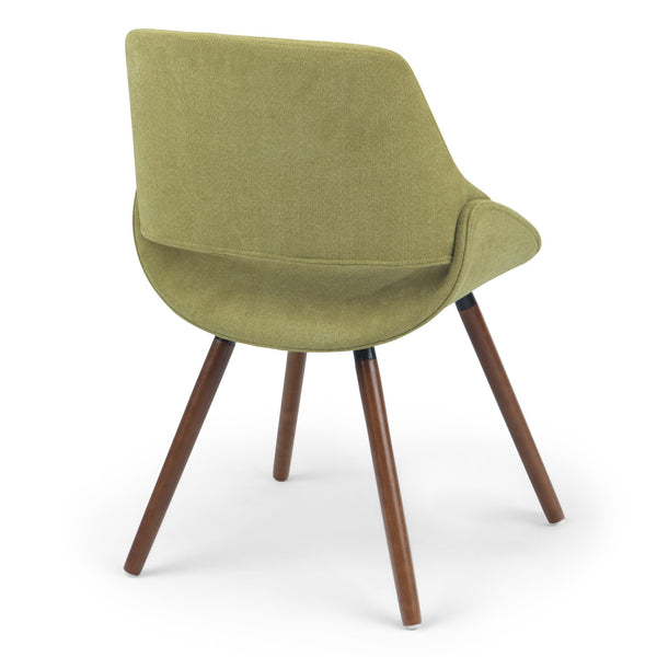 English Elm Malden Bentwood Dining Chair - Vibrant Acid Green Upholstery For Mid-Century Modern Style & Comfort B136P158891