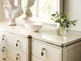 Grace Dresser Mirror White with Opulent Opal Finish P377110 Pulaski Furniture