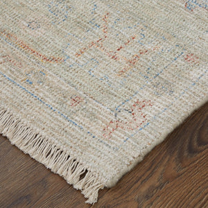 Feizy Rugs Caldwell Handwoven Wool And Viscose Area Rug – Elegant Floral Design For Transitional Spaces Brown,Tan,Blue Wool,Viscose 8798978fivymlte70