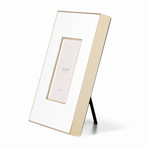 Lenox Kate Spade Make It Pop 4X6 Frame White, WHITE METAL 894701