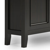 Amherst Entryway Storage Cabinet Hickory Brown B136P158351 Hearth and Haven