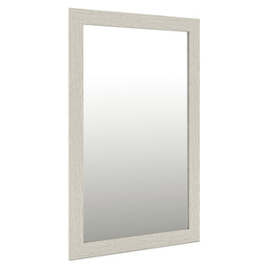 Bernhardt Bernhardt Tempo Mirror — Wire‑Brushed Larza Oak Frame Rustic Modern Wall Mirror 50"W X 32"H 346336
