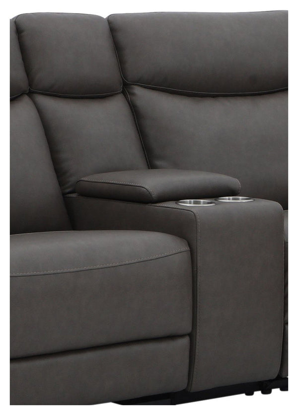 Parker House Parker Living Momentum - Luxurious Zero Gravity Power Recliner With Heat And Massage Features Dark Grey 70% Polyester,30% Pu (W) Mmtm#860s-dkgn