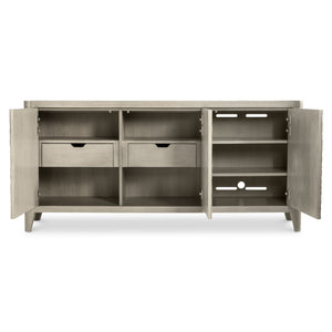 Bernhardt Bernhardt Cornelia Buffet With Acanthus Metal Frieze, Nebbia Ash & Glazed Stainless Steel Accents 331132