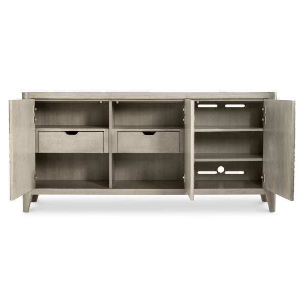Bernhardt Bernhardt Cornelia Buffet With Acanthus Metal Frieze, Nebbia Ash & Glazed Stainless Steel Accents 331132
