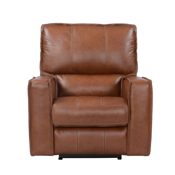 Parker House Rockford - Verona Saddle Power Reclining Sofa And Two Recliners Saddle Top Grain Leather With Match (X) Mroc-311ph-vsa