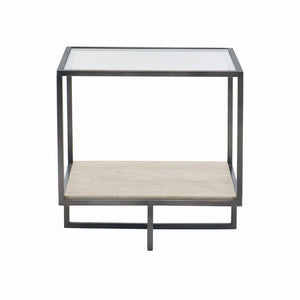 Bernhardt Harlow Metal Square End Table 514121