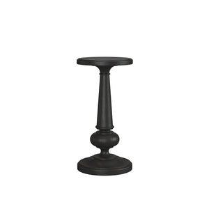 Atrium Spot Accent Table – Elegant Blackened Sable Finish, Perfect for Your Living Room Decor!