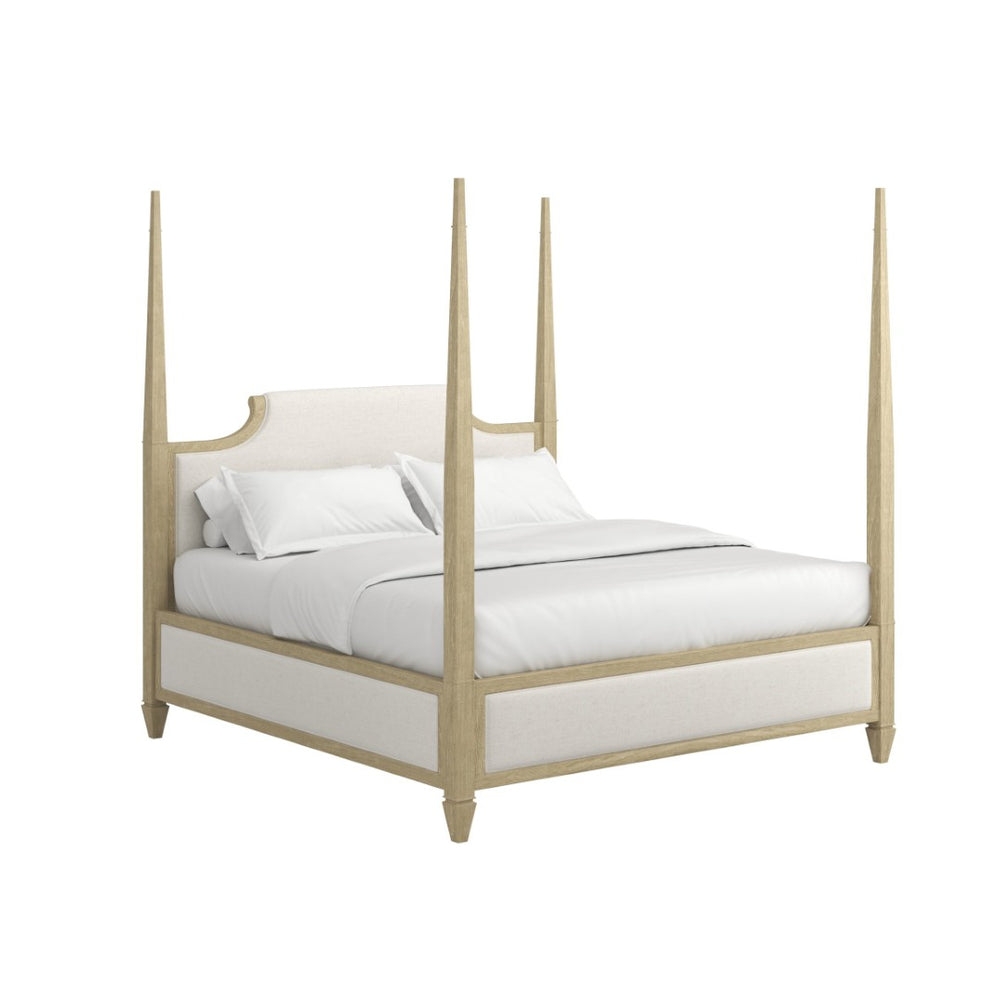 A.R.T. Furniture Eave II Upholstered King Bed - Modern Minimalist Design with Traditional Touches for Serene Retreat 436126-1825
