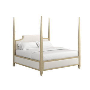 A.R.T. Furniture Eave II Upholstered Queen Bed with Arched Headboard, Modern Minimalism & Cozy Design for Serenity 436125-1825